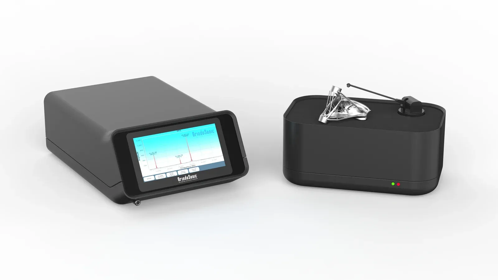 GrindoSonic MK7 for additive manufacturing quality control